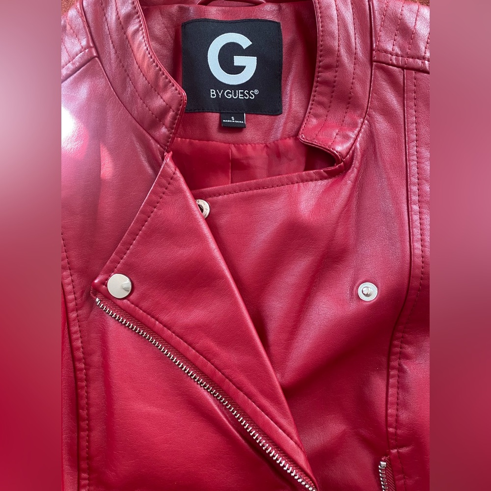 Guess faux leather jacket